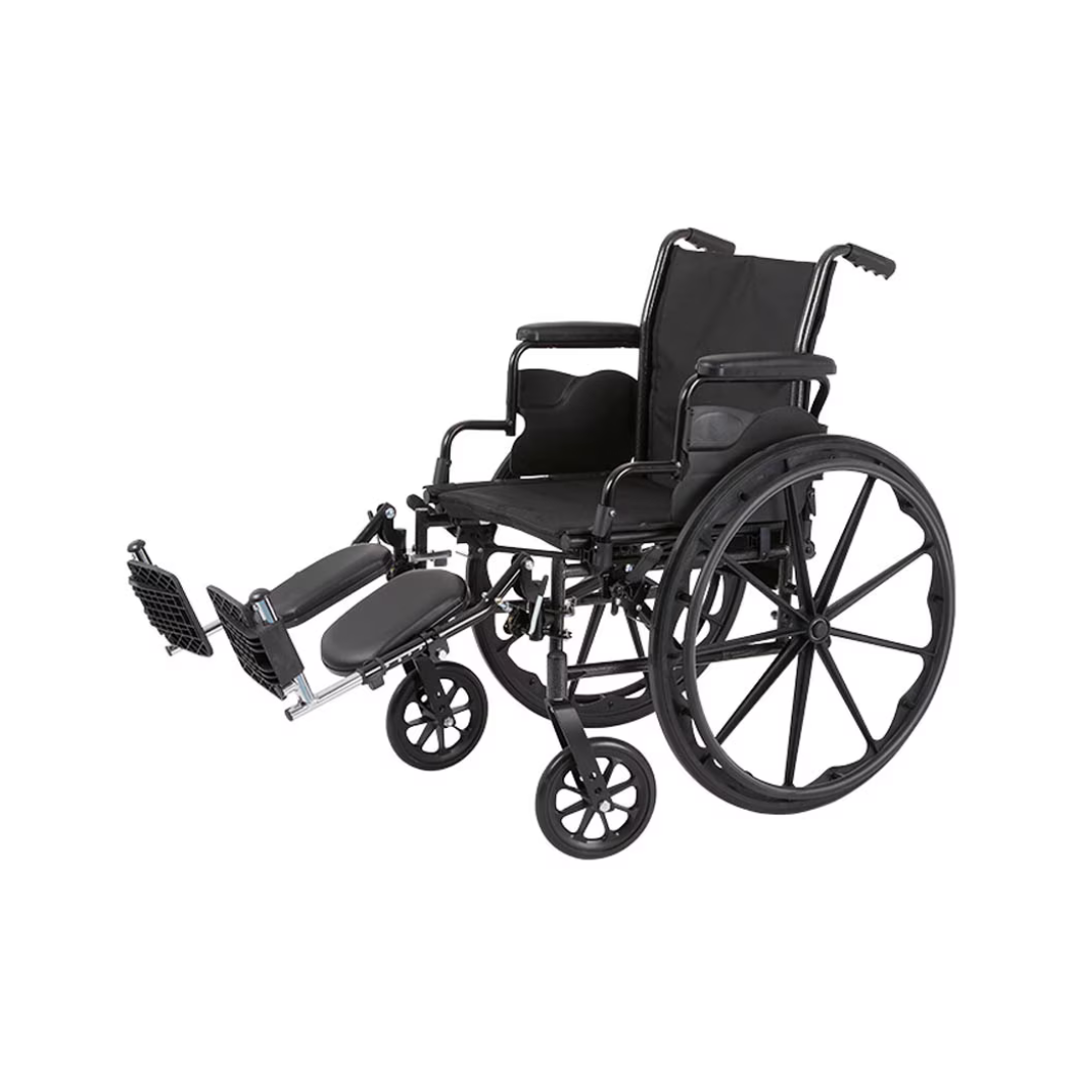 Rhythm Cadence K3 Wheelchair - Folding & Portable with elevating legrests